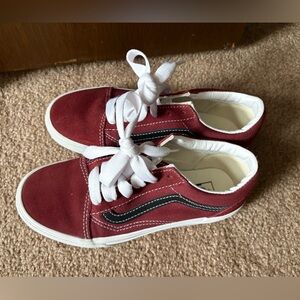 Youth Vans Size 3 Madder Brown